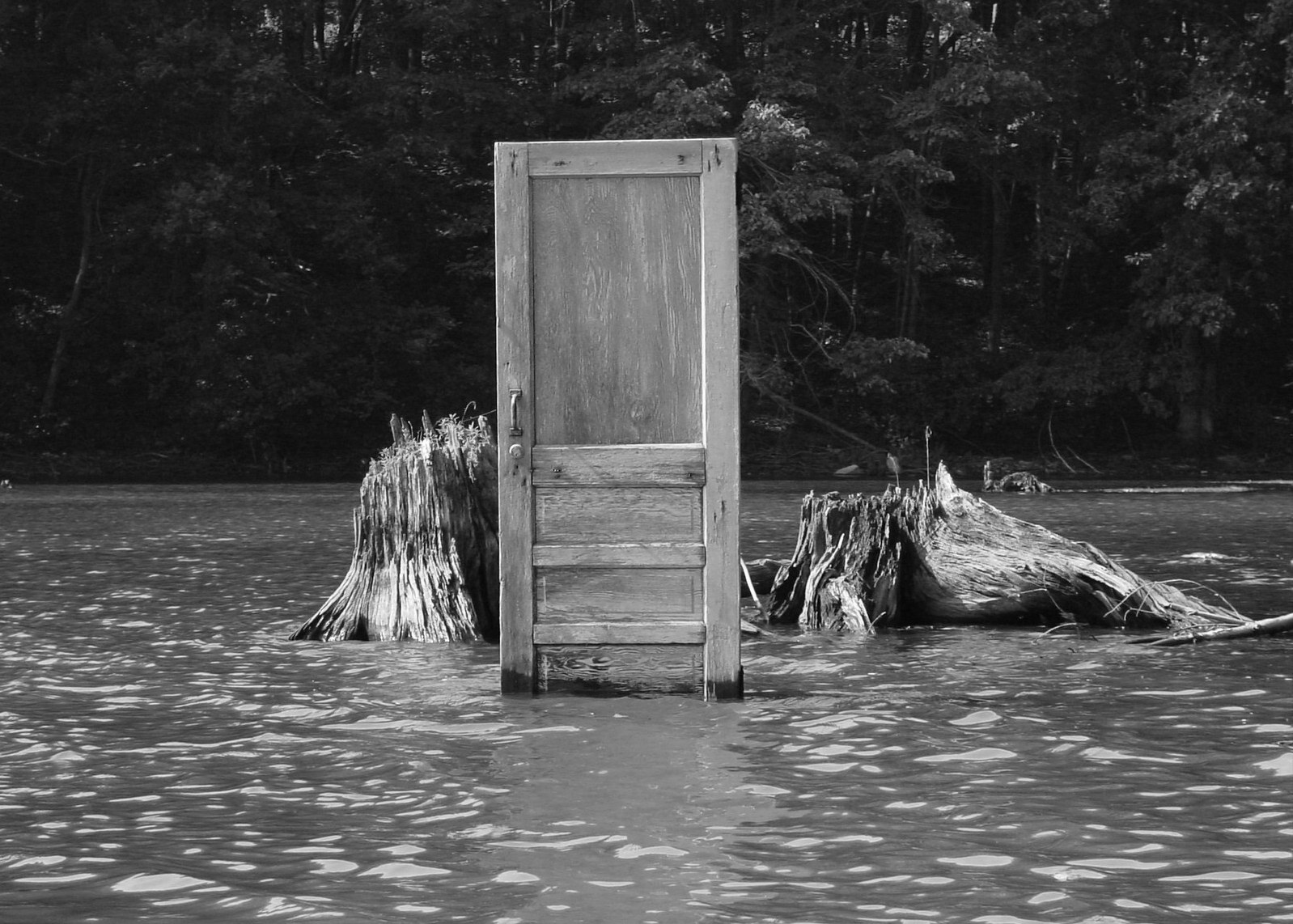 Door to Nowhere B_W 2