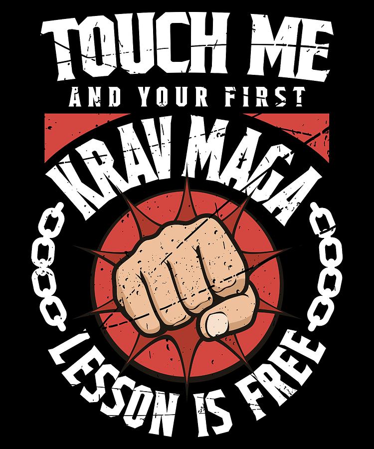 martial-arts-krav-maga-shirt-touch-me-your-first-lesson-free-orange-pieces