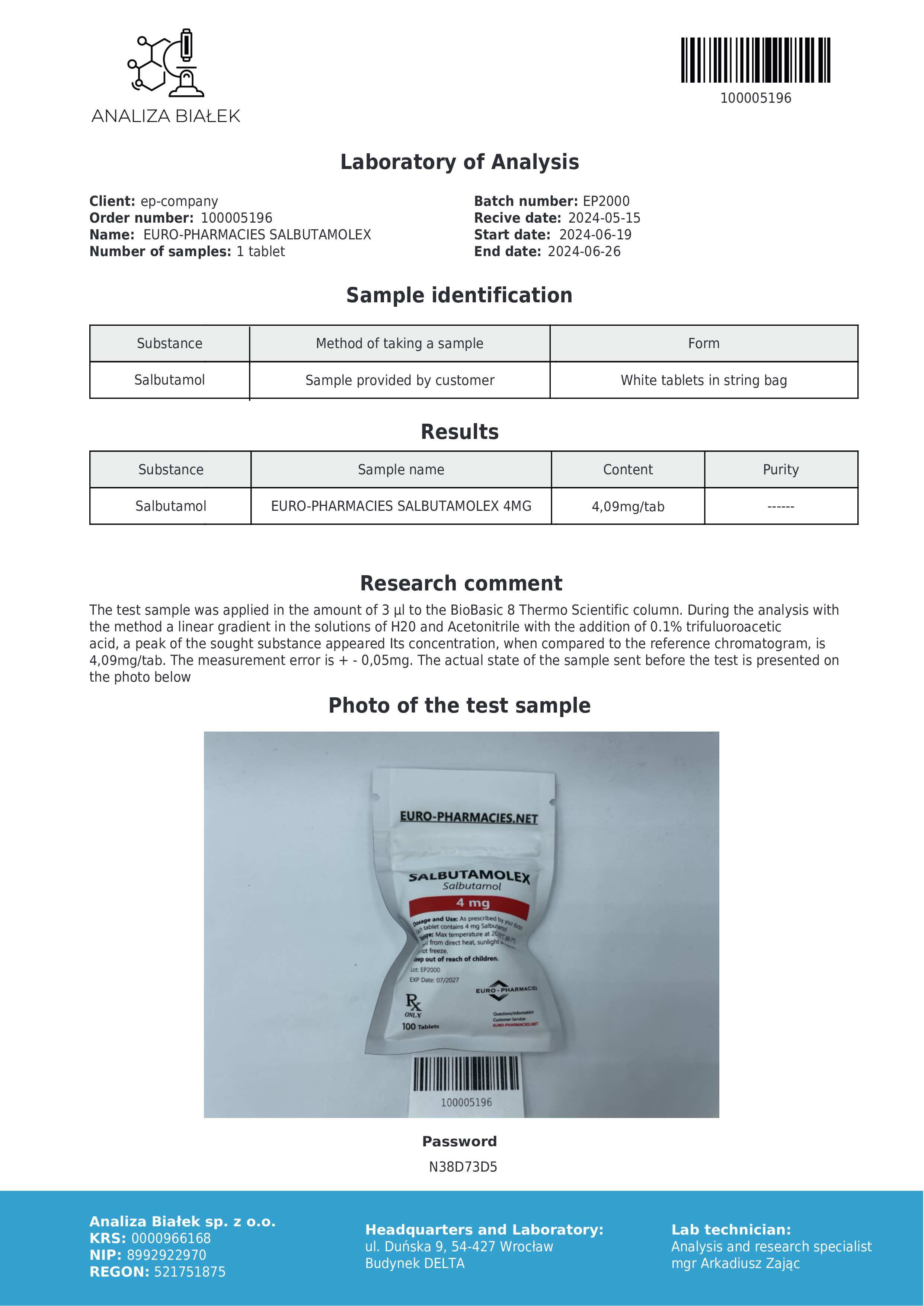 SALBUTAMOL