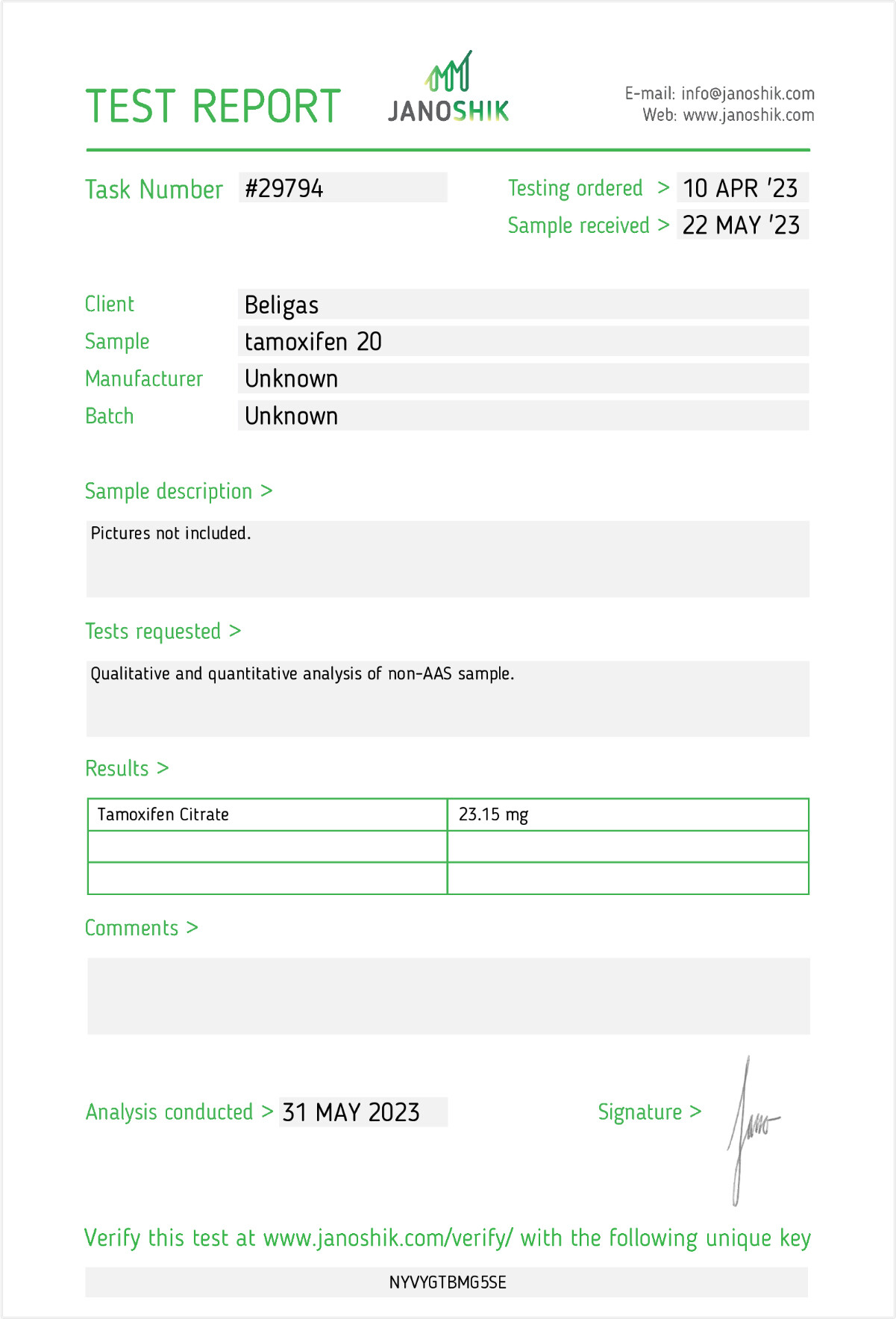 tamoxifen 20