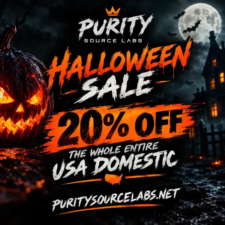 PURITY Halloween Sale Poster.webp